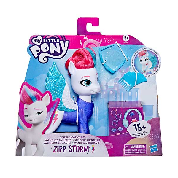 My little pony figura de pelicula sparkle adventures zipp