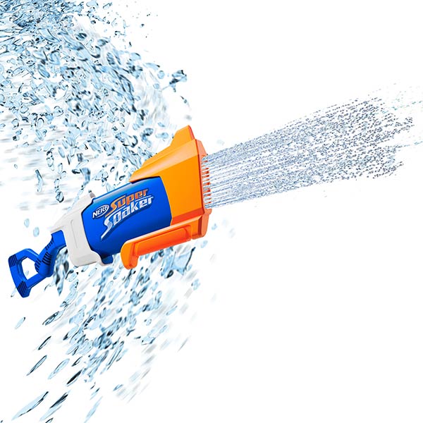 Lanzador nerf super soaker rainstorm