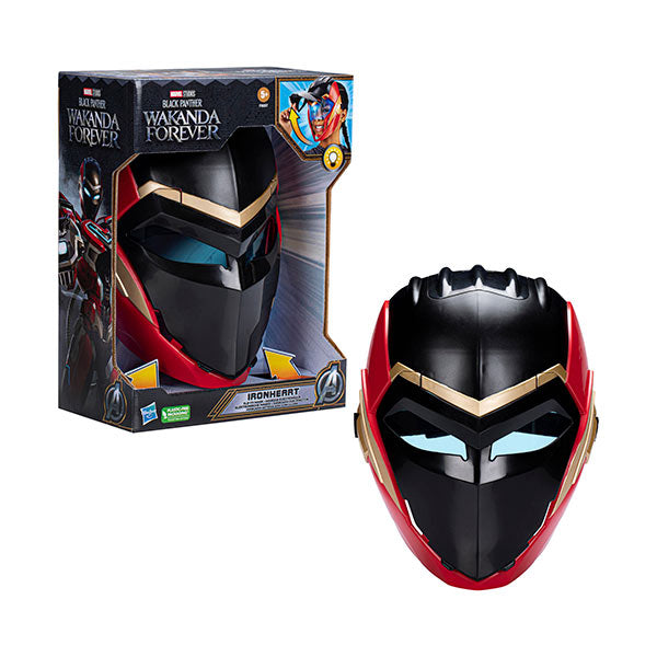 Marvel máscara Ironheart con efectos