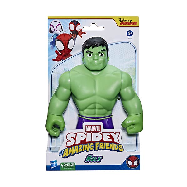 Marvel Spidey y sus sorprendentes amigos - Figura Hulk 22cm