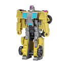 Transformers figura earthspark cambiador de 1 paso con giro