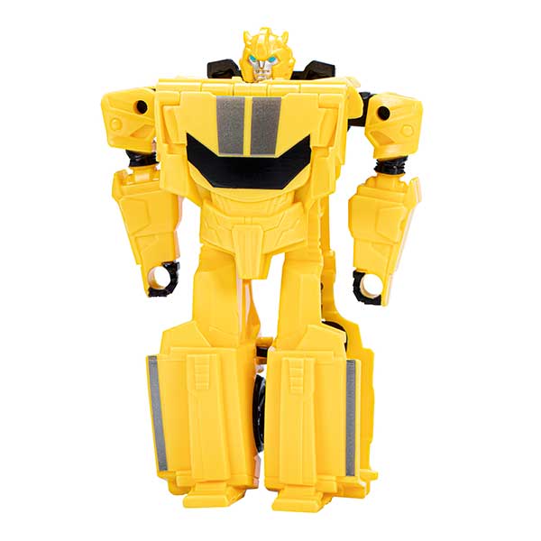 Transformers figura earthspark cambiador de 1 paso con giro