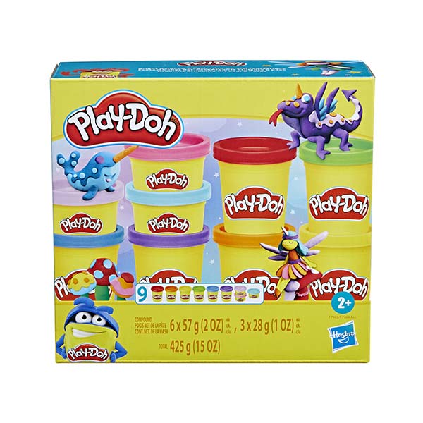 Play-Doh - Plasticina 9 pack colorful