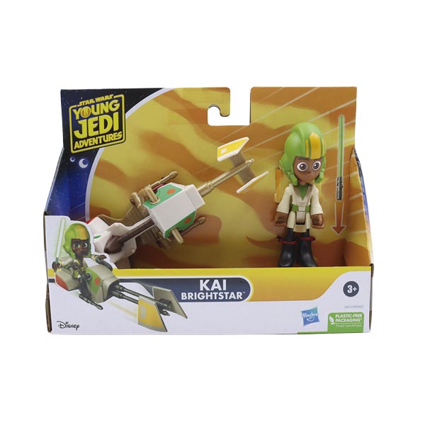 Star Wars set figura con vehículo surt