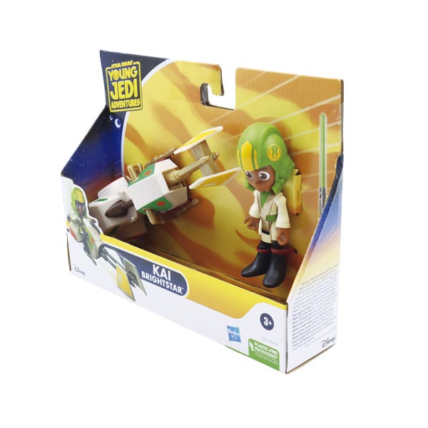 Star Wars set figura con vehículo surt