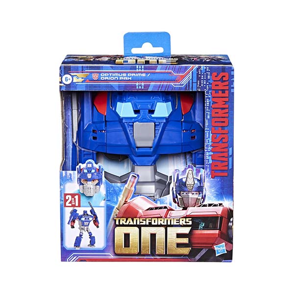 Transformers One máscara Optimus Prime 2en1