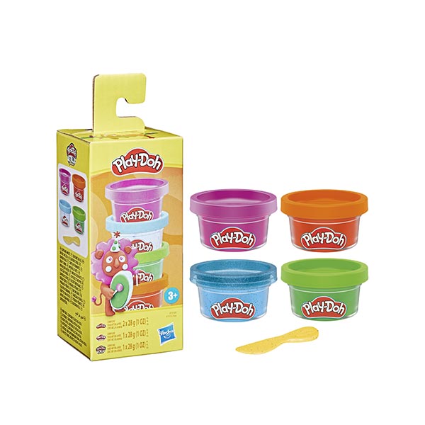 Play-Doh - Plasticina 4 pack mini color surt