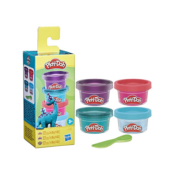 Play-Doh - Plasticina 4 pack mini color surt