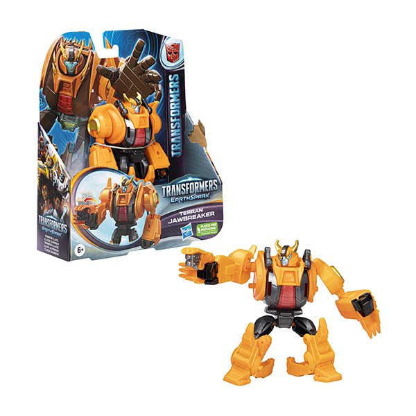 Transformers figura earthspark clase guerrero surt