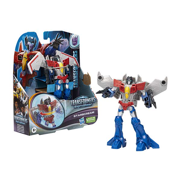 Transformers figura earthspark clase guerrero surt