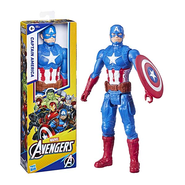 Marvel Titan hero series - Figura Capitán America