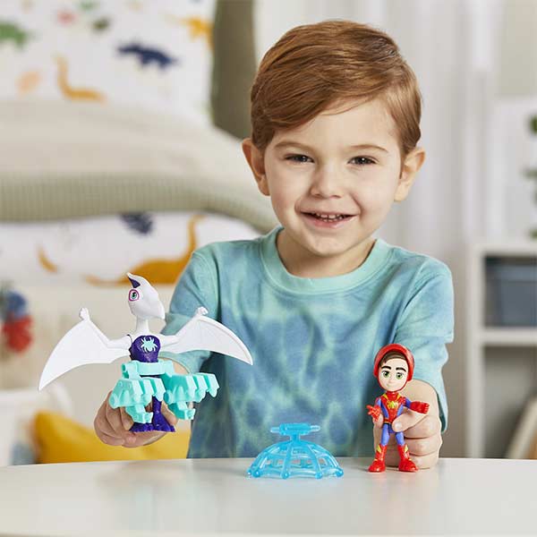 Marvel Spidey y sus sorprendentes amigos - Set dino hero surt