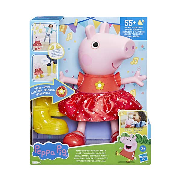 Peppa Pig - Muñeca interactiva canta y baila