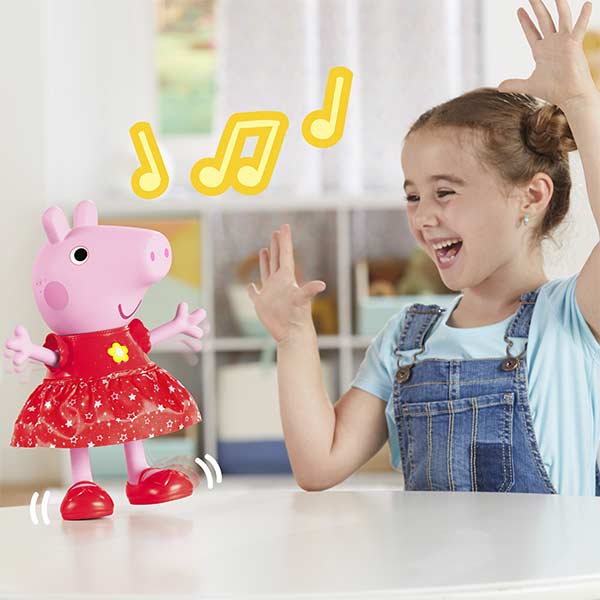 Peppa Pig - Muñeca interactiva canta y baila