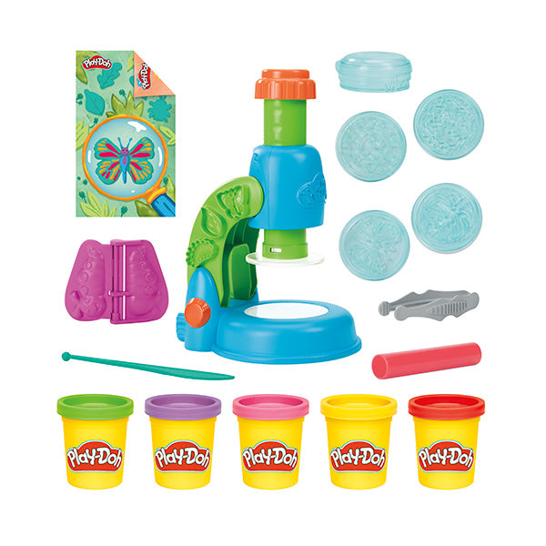 Play-Doh Set microscopio de luz y mirada