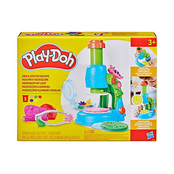 Play-Doh Set microscopio de luz y mirada