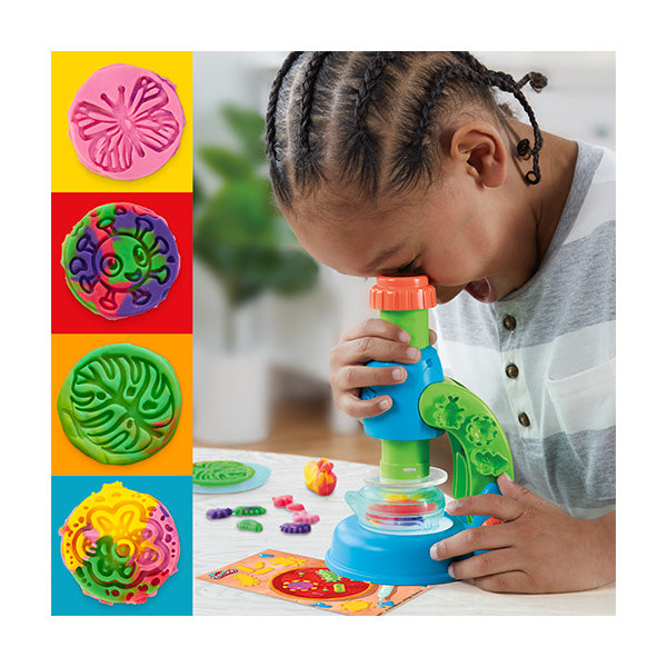 Play-Doh Set microscopio de luz y mirada