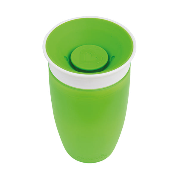 Munchkin vaso Miracle 360 10oz con asas verde