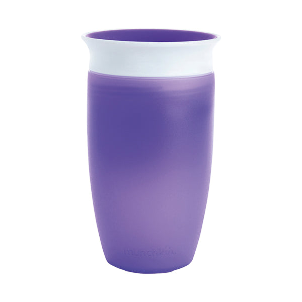 Munchkin vaso Miracle 360 10oz con asas morado