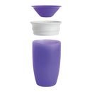 Munchkin vaso Miracle 360 10oz con asas morado