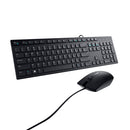 Dell Combo teclado + mouse alámbrico negro