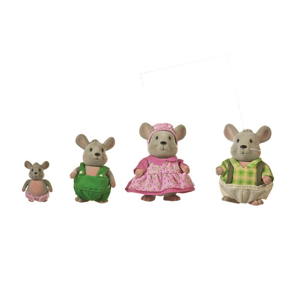 Set figuras familia ratones prácticos