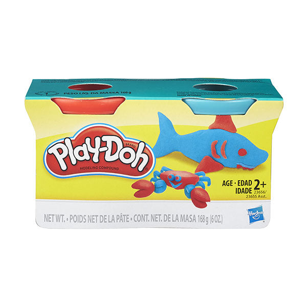 Play-Doh: Set De 2 Tarros De Plastilina