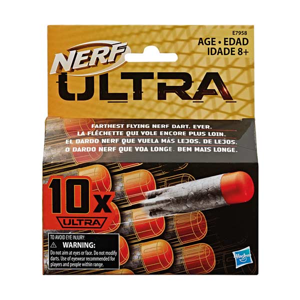 Repuesto de 10 dardos Nerf Ultra