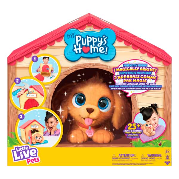 Figura cachorro con casa