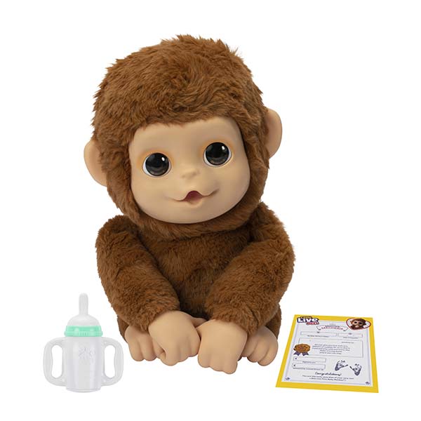 Peluche interactivo bebé mono