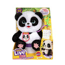 Peluche bebé panda interactivo