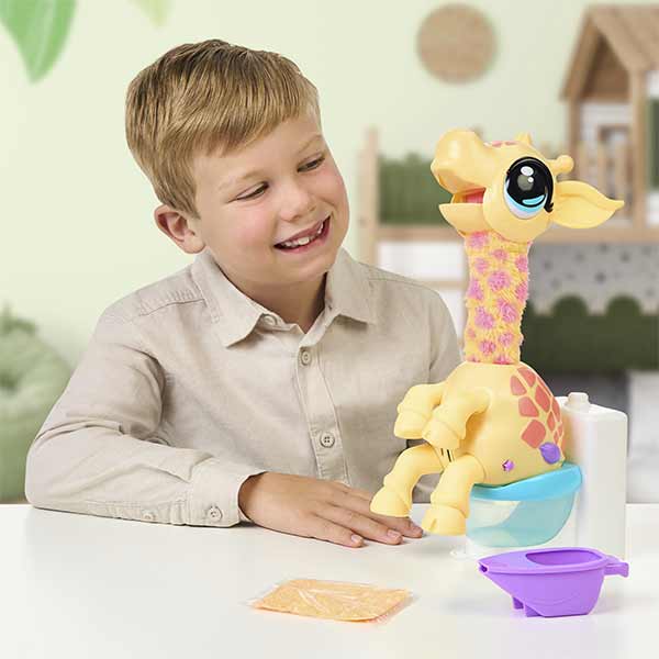 Peluche jirafa interactico