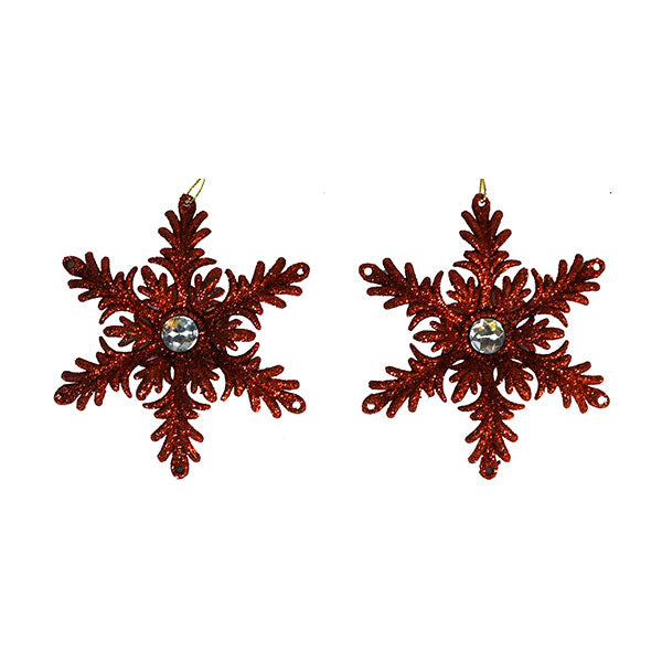 Ornamento copos de nieve 2 piezas c893-00405-r