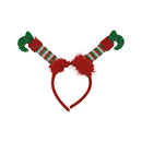 Diadema de piernas de Elfo roja 35cm
