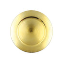 Plato redondo dorado 33cm