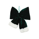 Lazo navideño azul 31cm