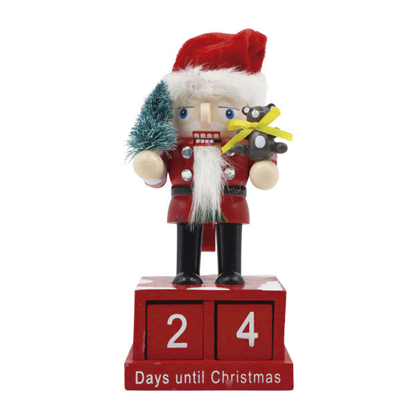Cascanueces con calendario 15cm