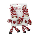 Ornamento navideño set gnomo 13cm