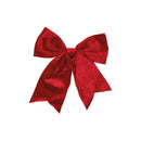 Lazo navideño rojo 31cm