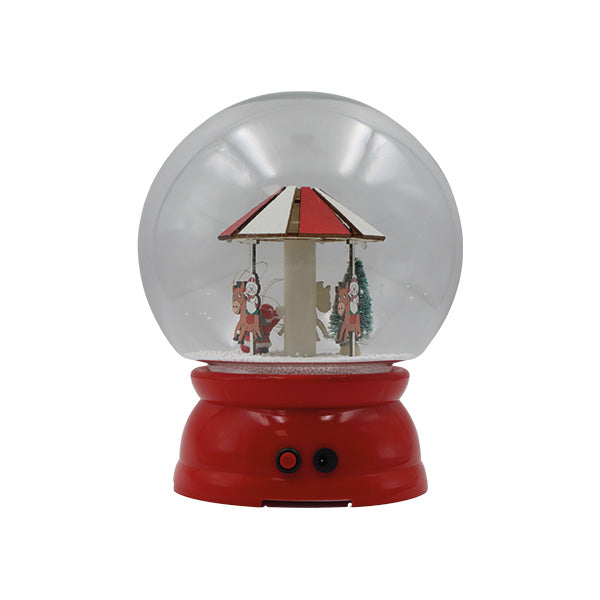 Bola de cristal Santa 20cm