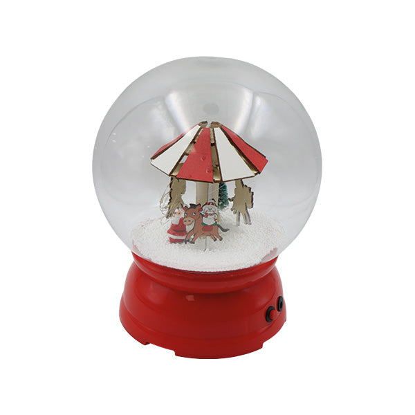 Bola de cristal Santa 20cm