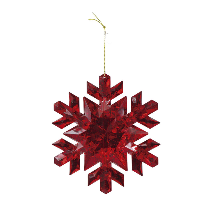 Ornamento navideño snowflake 15cm