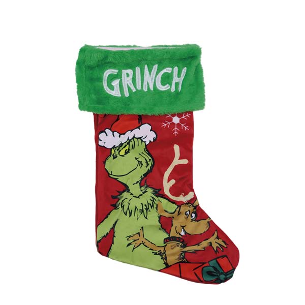 Bota navideña Grinch 45cm