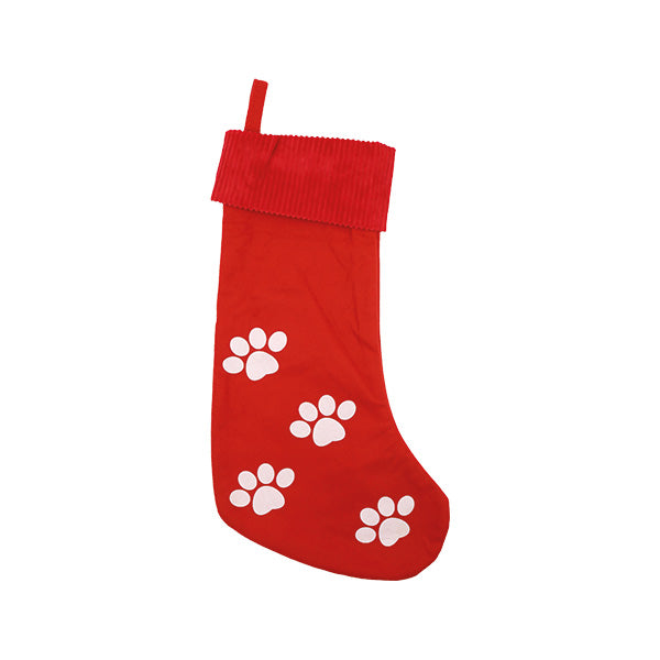 Bota navideña roja 54cm