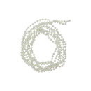 Guirnalda con perlas blancas 3.65m