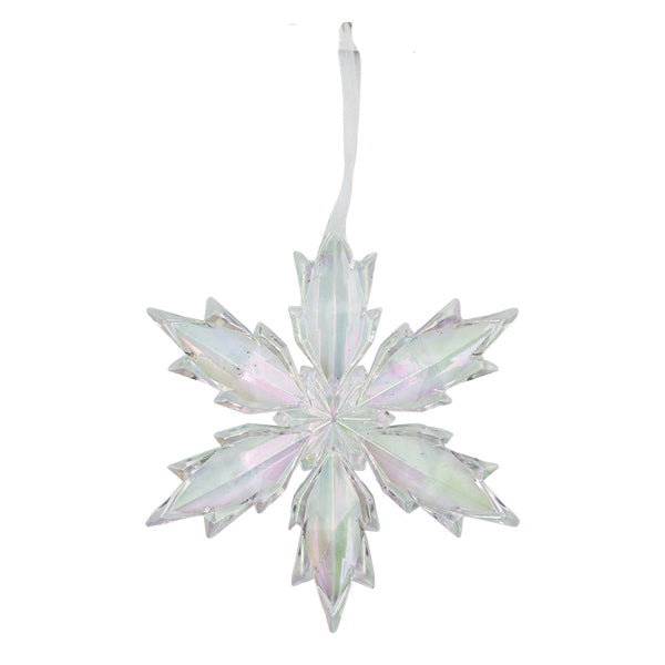 Ornamento navideño snowflake 12cm