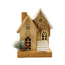 Villa con luz LED 25cm