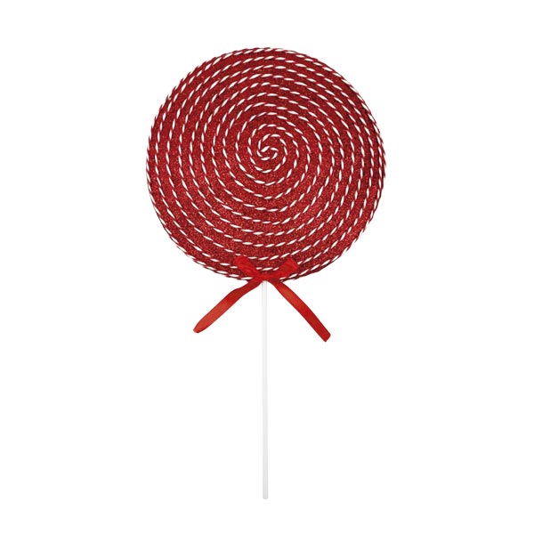 Ornamento navideño lolipop 60cm