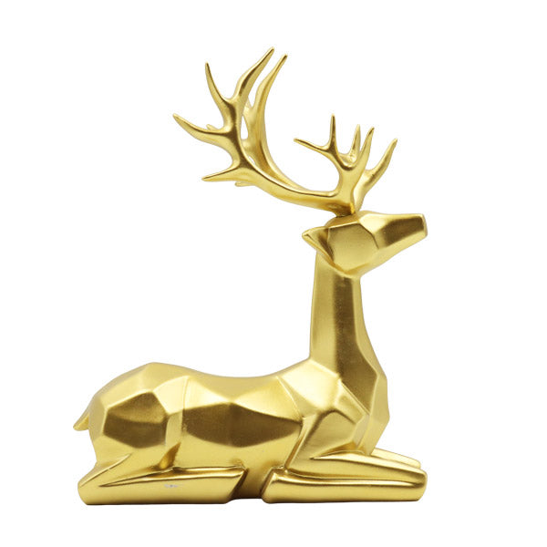 Figura reno sentado 17cmx8cm