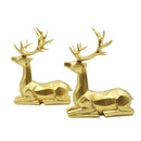 Figura reno sentado 17cmx8cm